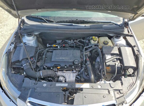 1G1PE5SB2G7161522 2016 CHEVROLET CRUZE Silver უკანა სალონის ხედი