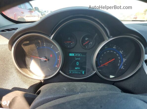 1G1PE5SB2G7174626 2016 CHEVROLET CRUZE White Instrument cluster view