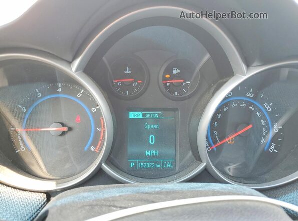 1G1PE5SB3F7182099 2019 CHEVROLET CRUZE Silver Widok zestawu wskaźników