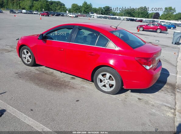 1G1PE5SB3G7193220 2016 CHEVROLET CRUZE Red Trasero izquierdo