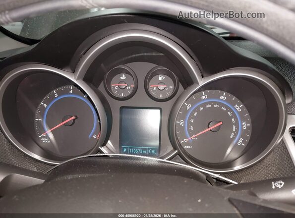 1G1PE5SB4G7105324 2016 CHEVROLET CRUZE Серый Вид задних сидений