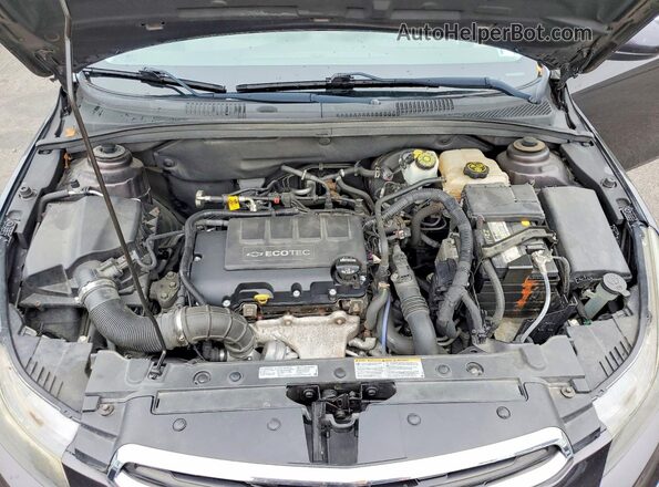 1G1PE5SB6G7155397 2016 CHEVROLET CRUZE Gray Սալոնի հետևի տեսք
