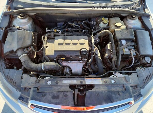 1G1PE5SB6G7203447 2016 CHEVROLET CRUZE Silver უკანა სალონის ხედი