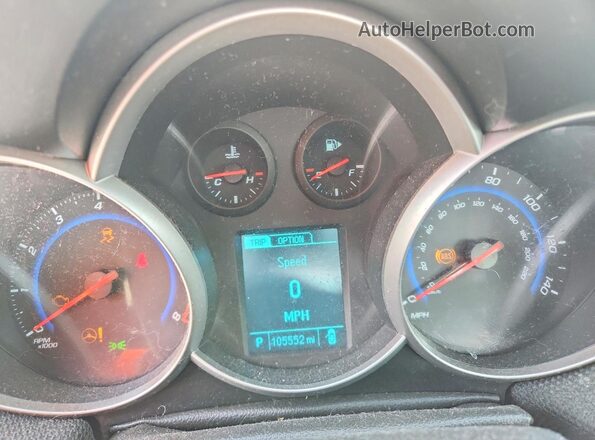 1G1PE5SB6G7203447 2016 CHEVROLET CRUZE Silver ხელსაწყოთა პანელის ხედი