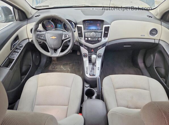 1G1PE5SB8G7195545 2016 CHEVROLET CRUZE Синий Вид панели приборов