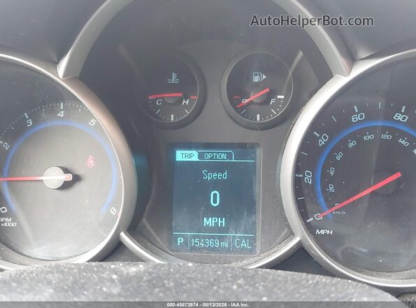 1G1PE5SB9G7175997 2016 CHEVROLET CRUZE Silver Widok tylnych siedzeń