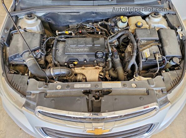 1G1PE5SBXG7113265 2016 CHEVROLET CRUZE Silver უკანა სალონის ხედი