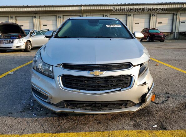 1G1PE5SBXG7153555 2016 CHEVROLET CRUZE Серебряный Вид спереди