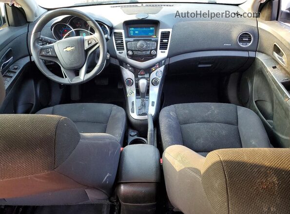 1G1PE5SBXG7153555 2016 CHEVROLET CRUZE Серебряный Вид панели приборов