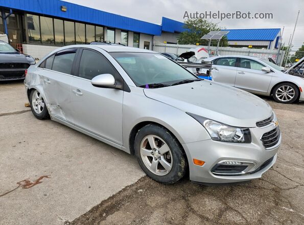 1G1PE5SBXG7207792 2016 CHEVROLET CRUZE Silver Front right