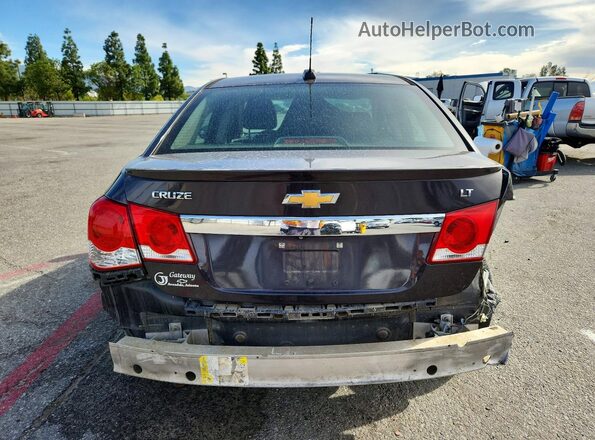1G1PE5SBXG7208442 2016 CHEVROLET CRUZE Black უკანა ხედი
