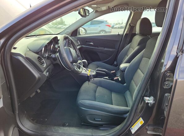 1G1PE5SBXG7208442 2016 CHEVROLET CRUZE Black წინა სალონის ხედი