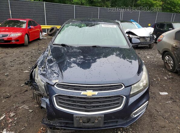 1G1PE5SBXG7220221 2016 CHEVROLET CRUZE Blue Vista frontal
