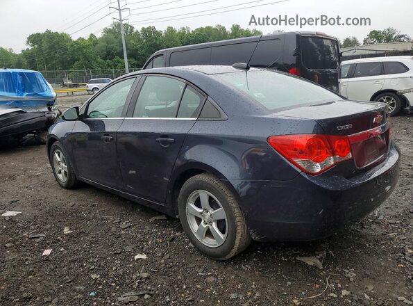 1G1PE5SBXG7220221 2016 CHEVROLET CRUZE Blue Trasero izquierdo