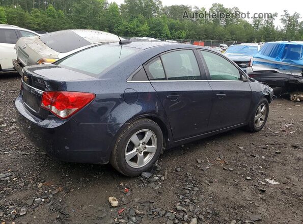 1G1PE5SBXG7220221 2016 CHEVROLET CRUZE Blue Trasero derecho