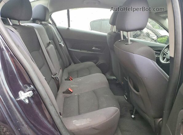 1G1PE5SBXG7220221 2016 CHEVROLET CRUZE Blue Vista de los asientos traseros