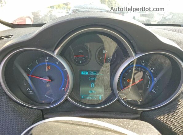 1G1PF5SB0G7125616 2016 CHEVROLET CRUZE White Սարքավորումների վահանակի տեսք