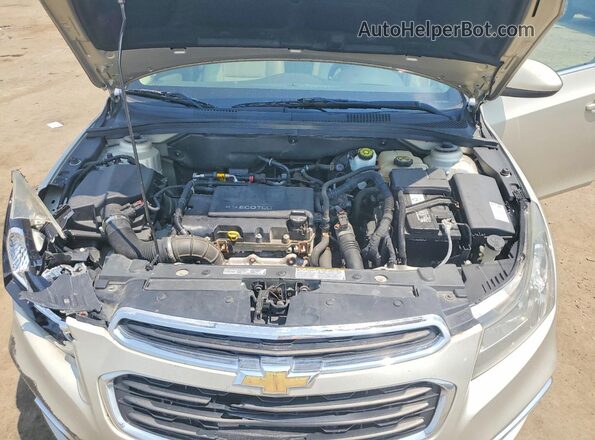 1G1PF5SB9G7128630 2016 CHEVROLET CRUZE Beige უკანა სალონის ხედი