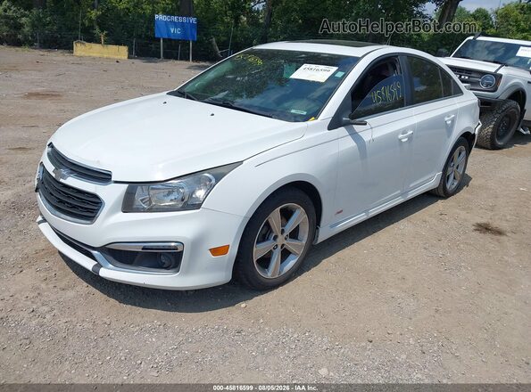 1G1PF5SBXG7195589 2016 CHEVROLET CRUZE Белый Передняя левая четверть