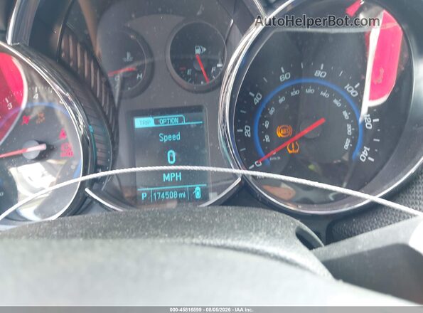 1G1PF5SBXG7195589 2016 CHEVROLET CRUZE Белый Вид задних сидений