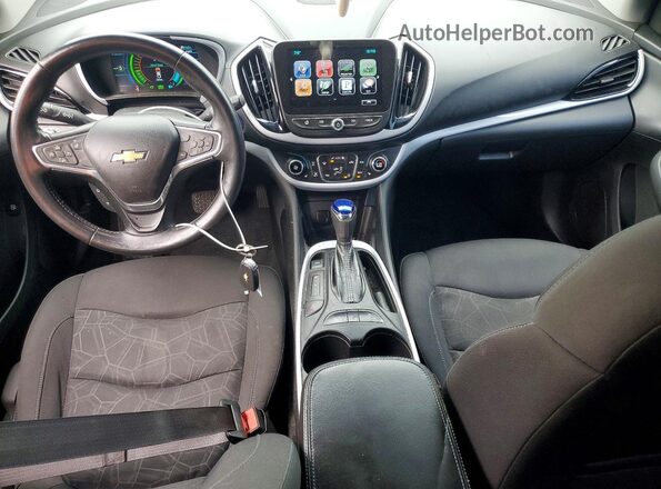 1G1RC6S50GU120743 2016 CHEVROLET VOLT Charcoal Вид панелі приладів