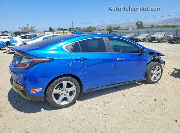 1G1RC6S50HU157941 2017 CHEVROLET VOLT Синий Задняя правая четверть