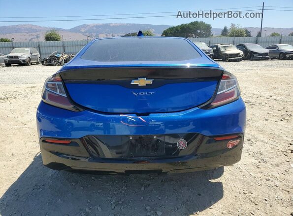 1G1RC6S50HU157941 2017 CHEVROLET VOLT Синий Вид сзади