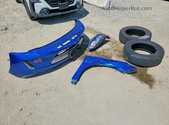 1G1RC6S50HU157941 2017 CHEVROLET VOLT Синий Вид подкапотного пространства