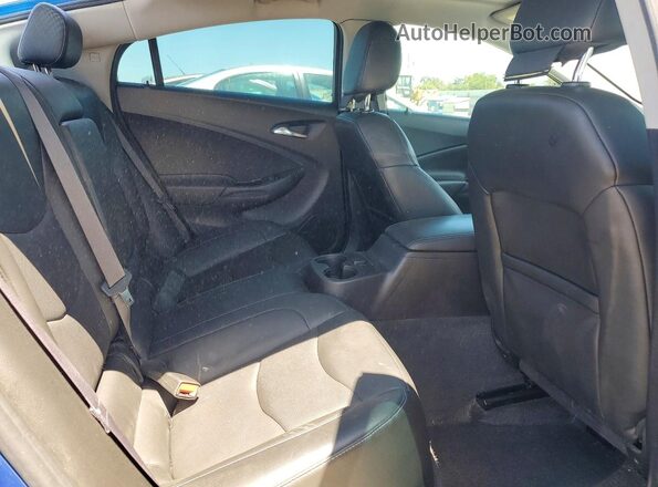 1G1RC6S50HU157941 2017 CHEVROLET VOLT Синий Вид задних сидений