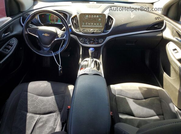 1G1RC6S50HU178885 2017 CHEVROLET VOLT Black Widok deski rozdzielczej