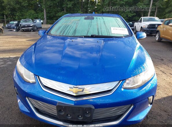 1G1RC6S50HU213957 2017 CHEVROLET VOLT Синий Вид спереди