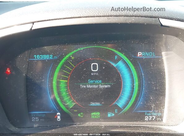 1G1RC6S50HU213957 2017 CHEVROLET VOLT Синий Вид задних сидений