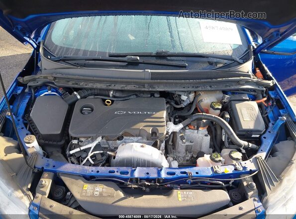 1G1RC6S50HU213957 2017 CHEVROLET VOLT Синий Вид сзади