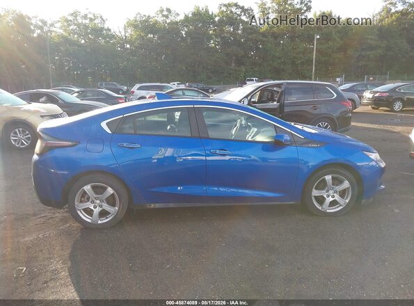 1G1RC6S50HU213957 2017 CHEVROLET VOLT Синий Вид задней части салона