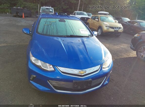 1G1RC6S50HU213957 2017 CHEVROLET VOLT Синий Вид щитка приборов