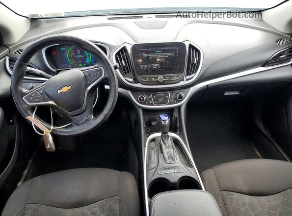 1G1RC6S50JU135184 2018 CHEVROLET VOLT Blue Vista del salpicadero
