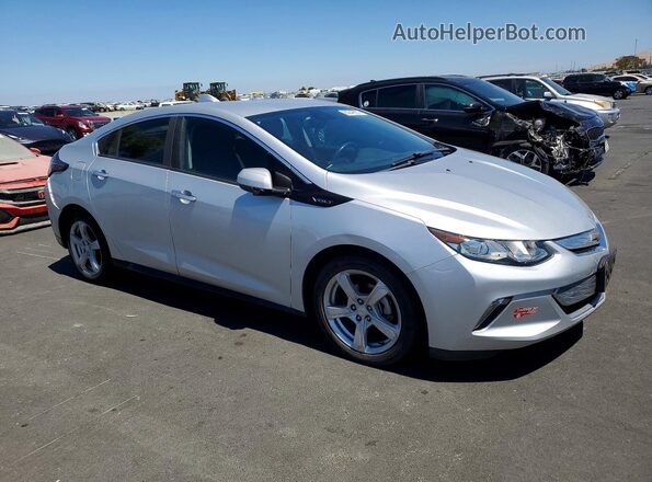 1G1RC6S51HU212283 2017 CHEVROLET VOLT Серебряный Передняя правая четверть
