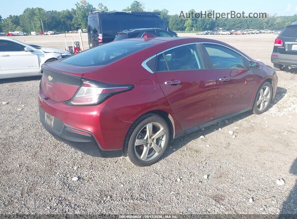 1G1RC6S54HU118933 2017 CHEVROLET VOLT Бордовый Задняя правая четверть