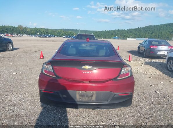 1G1RC6S54HU118933 2017 CHEVROLET VOLT Бордовый 