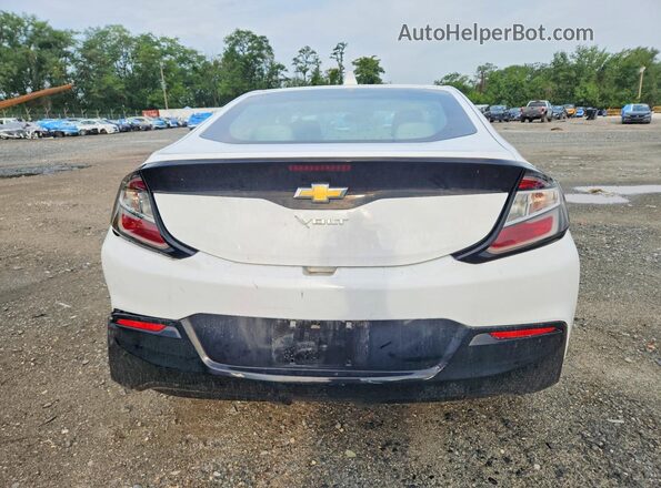 1G1RC6S55HU213940 2017 CHEVROLET VOLT Белый Вид сзади