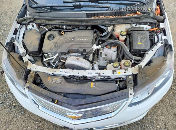 1G1RC6S55HU213940 2017 CHEVROLET VOLT Белый Вид задней части салона