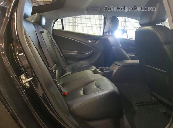 1G1RC6S56HU214403 2017 CHEVROLET VOLT Black Вид задніх сидінь