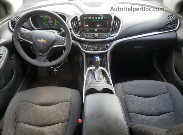 1G1RC6S58JU129875 2018 CHEVROLET VOLT White Vista del cuadro de instrumentos