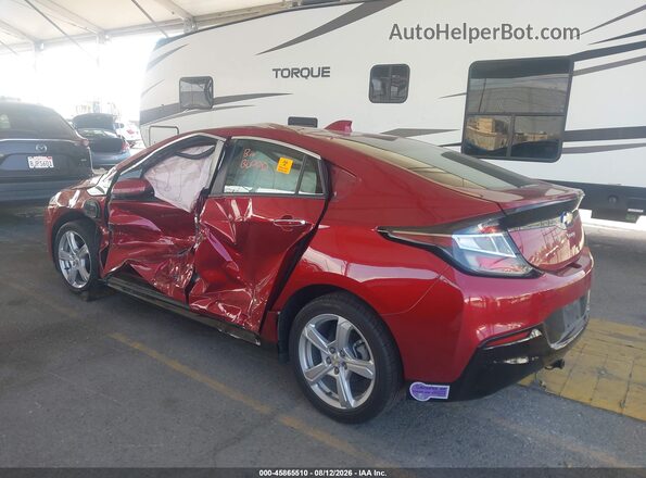 1G1RC6S58KU116397 2019 CHEVROLET VOLT Red Задня ліва чверть