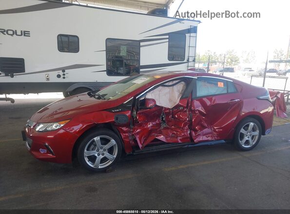 1G1RC6S58KU116397 2019 CHEVROLET VOLT Red Вид задньої частини салону