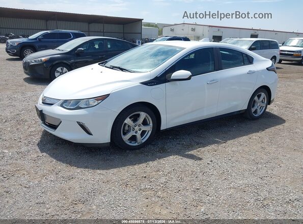 1G1RC6S59JU147432 2018 CHEVROLET VOLT White წინა მარცხენა ხედი სამი მეოთხედიდან