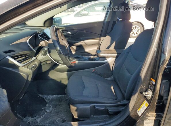 1G1RC6S5XHU103689 2017 CHEVROLET VOLT Black Вид салону спереду
