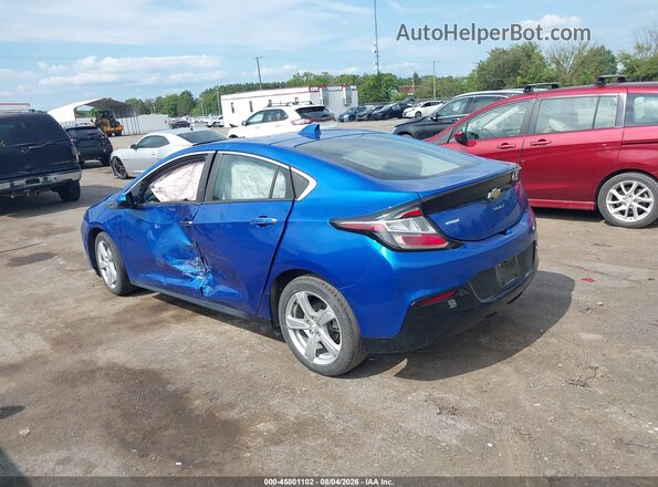 1G1RC6S5XJU153255 2018 CHEVROLET VOLT Blue Հետևի ձախ