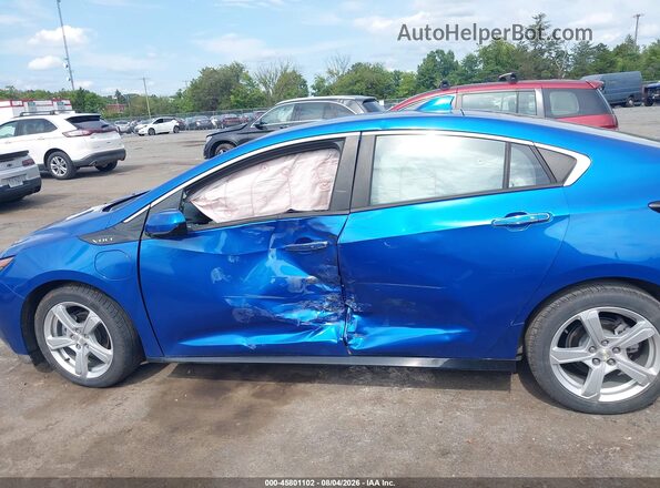 1G1RC6S5XJU153255 2018 CHEVROLET VOLT Blue Դիմացի տեսք