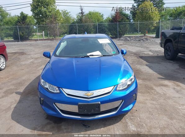 1G1RC6S5XJU153255 2018 CHEVROLET VOLT Blue Սարքավորումների վահանակի տեսք